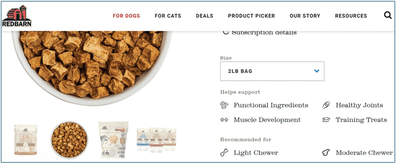 Description of Redbarn's Air Dried Chicken Recipe