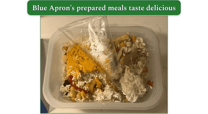 Butter chicken Prepared & Ready meal image from our reviewer