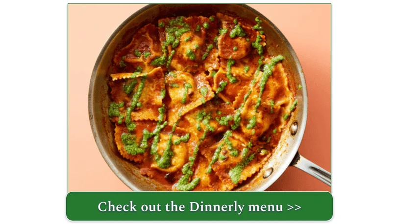 Dinnerly's One-Pot Tomato Ravioli