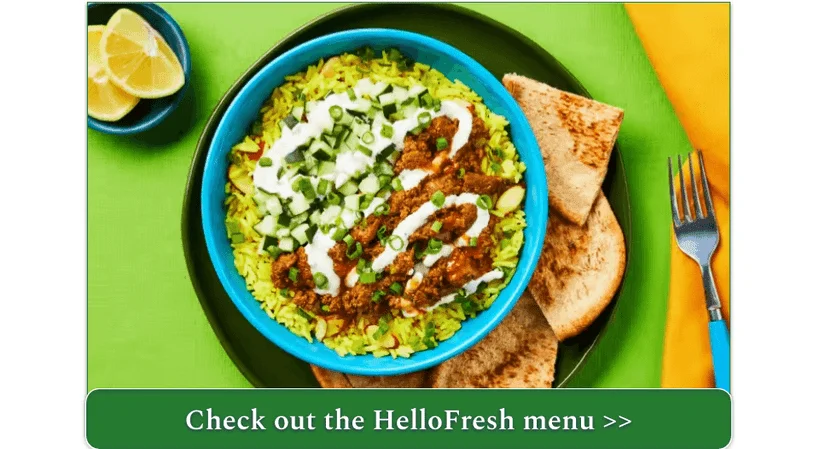 HelloFresh's Street Cart–Style Turkey Bowls