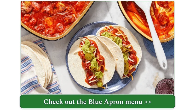 Oven-Baked Chicken Tacos by Blue Apron