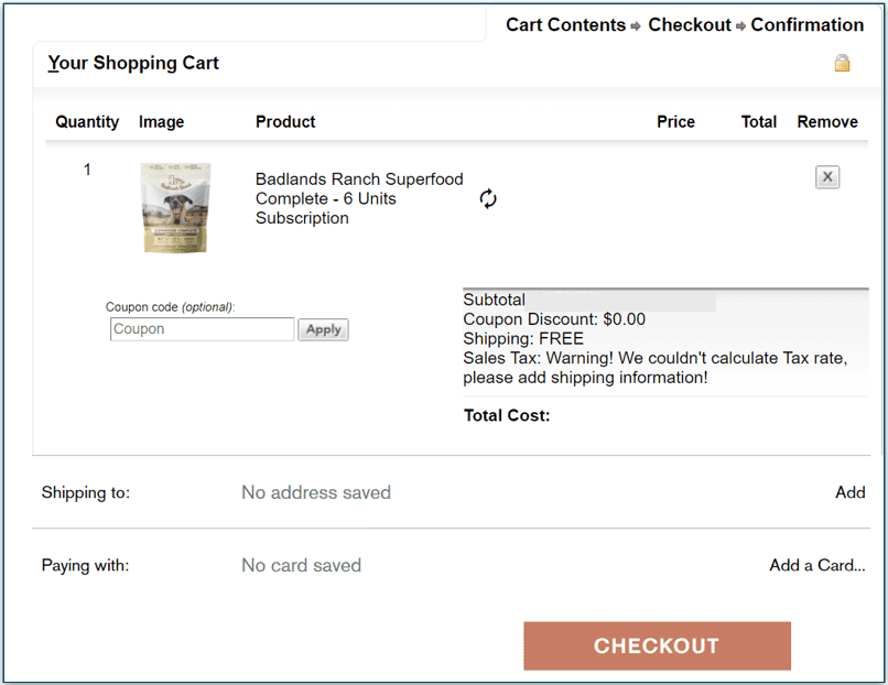 Make any changes here if necessary