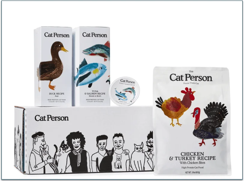 Cat Person's wet and dry recipes