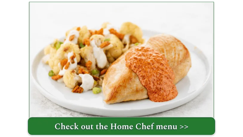 Home Chef's Creamy Harissa Chicken