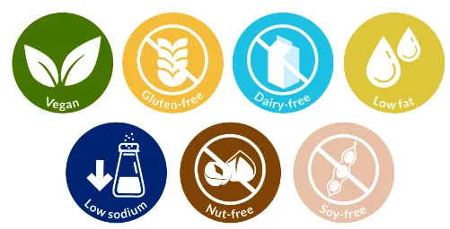 Nutritional information for festive punch
