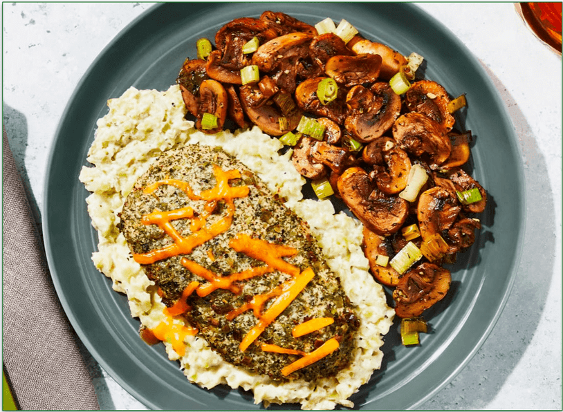 Ranch Baked Chicken with Cheesy Broccoli 