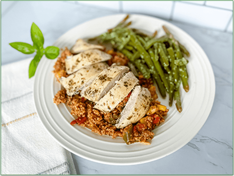 Diet-to-Go's Italian Chicken dish