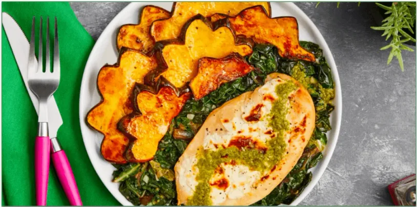 Creamy Chicken with Caper Sauce by Green Chef