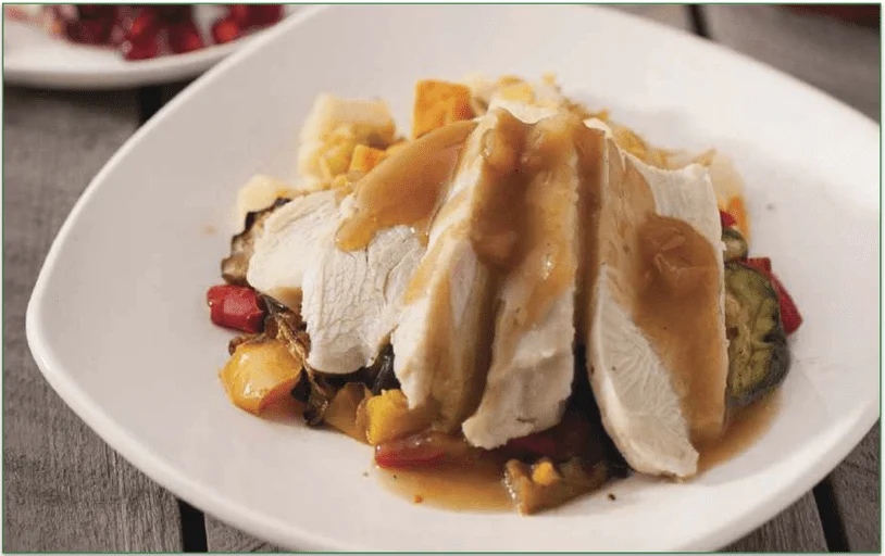 BistroMD's Turkey Breast with Herbed Brown Gravy