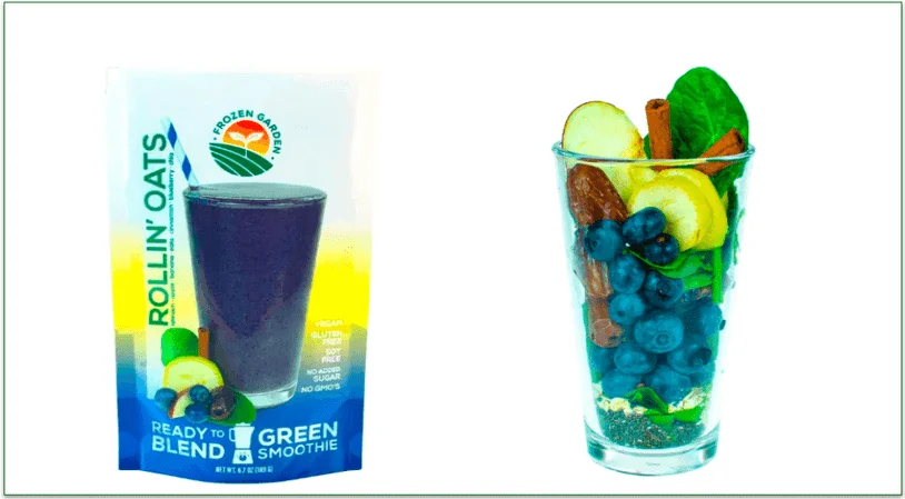 Rollin' Oats Smoothie by Frozen Garden