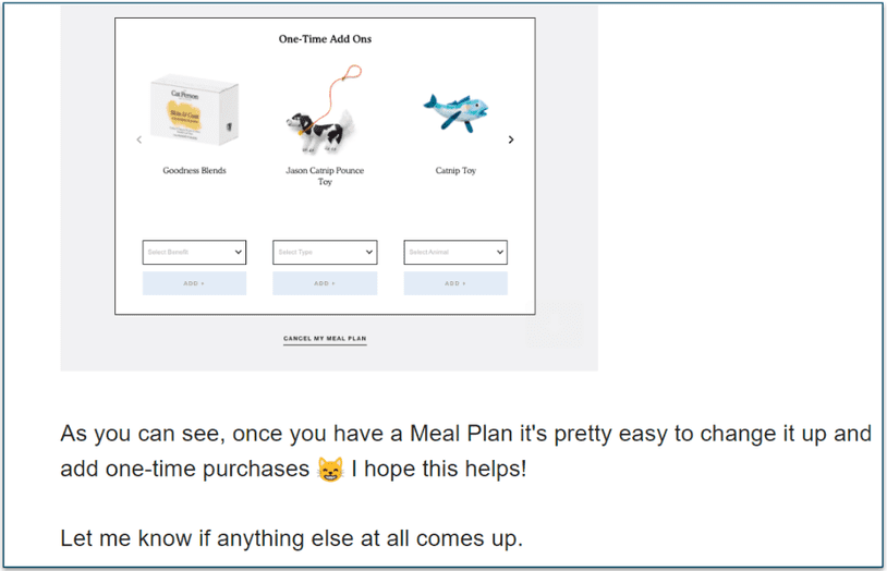Email support is fast and friendly