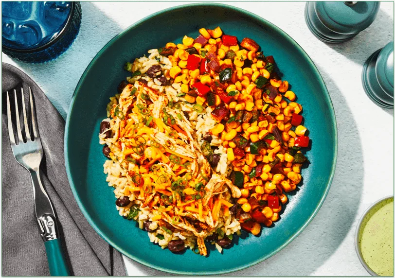 Shredded Chicken Taco Bowl by Factor