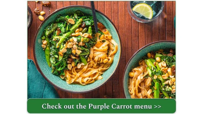 Purple Carrot's Creamy Peanut Noodles