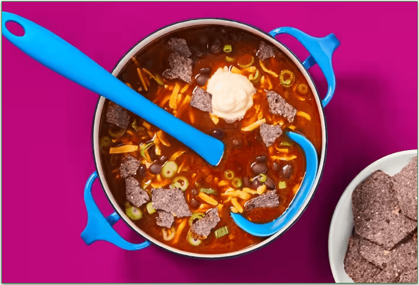 HelloFresh's One-Pot Mexicali Black Bean Soup