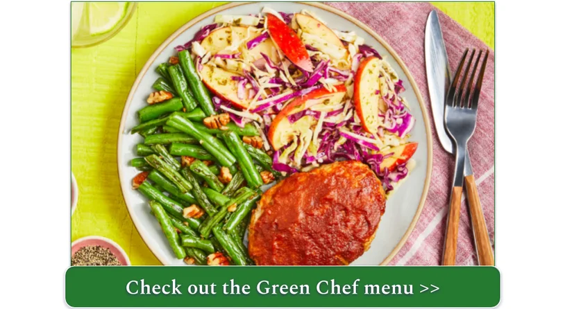 Green Chef's Barbecue Pork Meatloaves