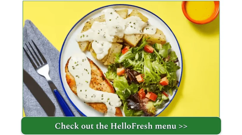 HelloFresh's Parmesan Chive Chicken & Potatoes