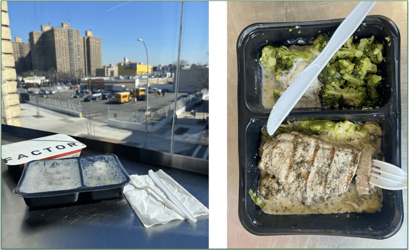 Take Factor’s meals with you and heat up on the go