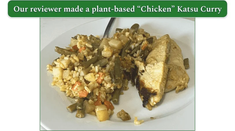 Trifecta’s Plant-Based Chicken Curry Katsu
