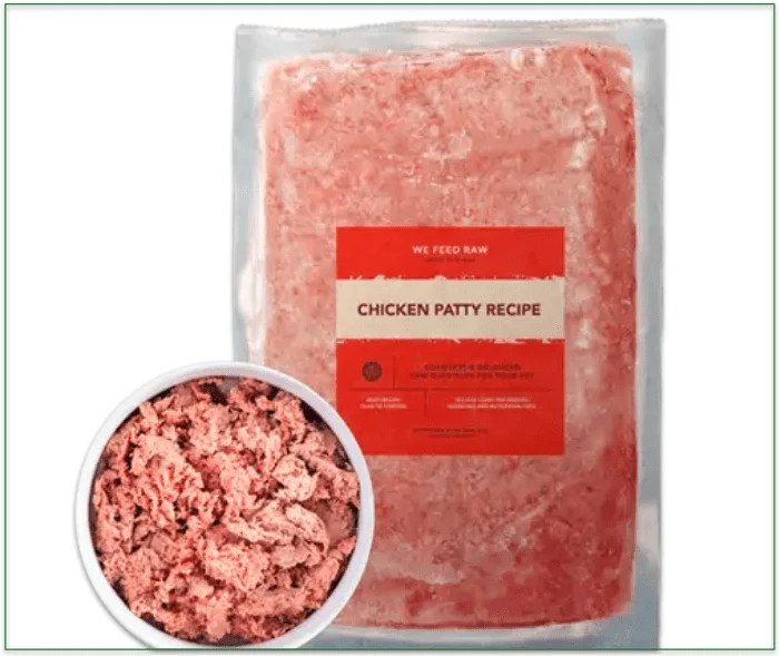 Chicken Patty Recipe by We Feed Raw