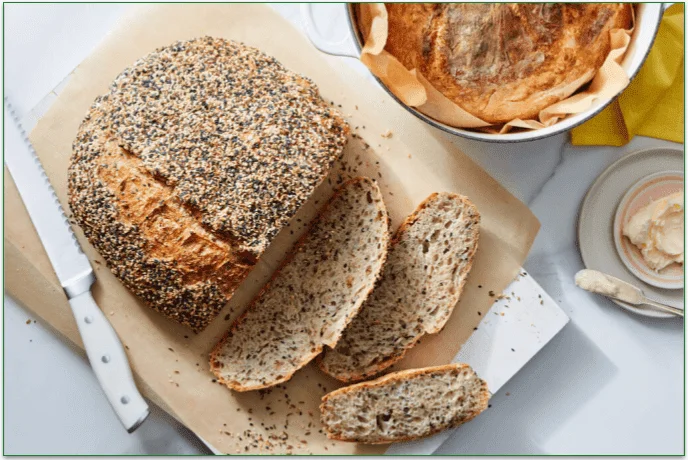A rustic loaf from Marley Spoon