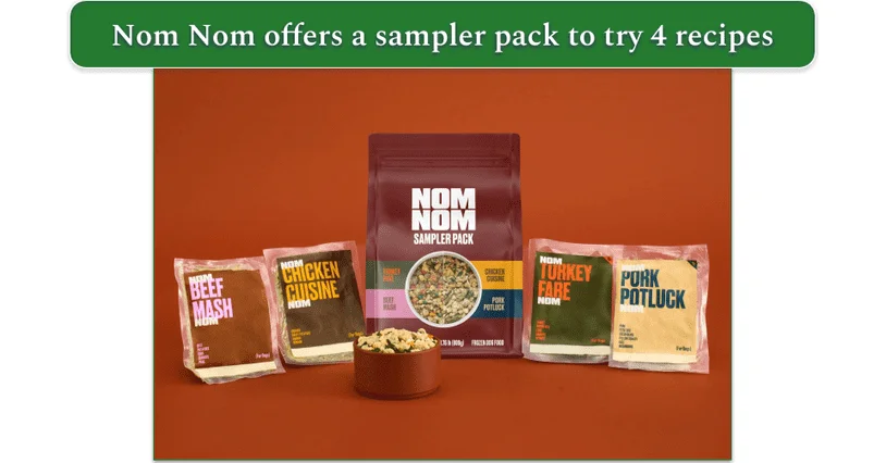 Nom Nom Sampler pack