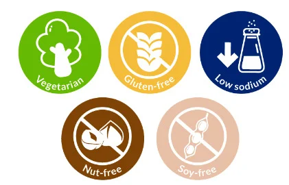 Nutritional information for non-alcoholic eggnog