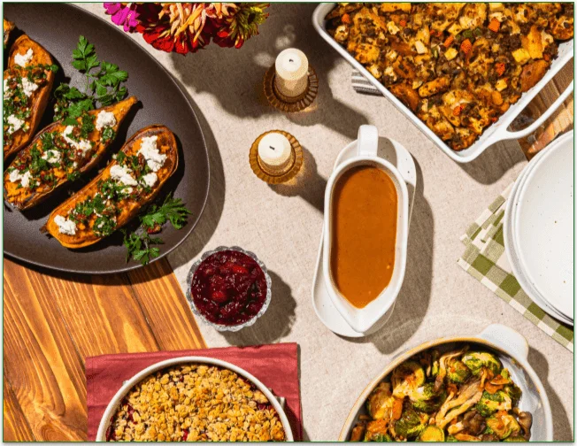 Check out the Purple Carrot Thanksgiving menu >>