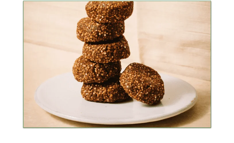 Chiyo's Cocoa Quinoa Booster Cookies