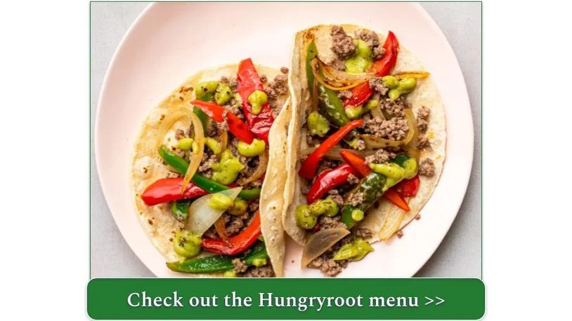 Hungryroot's Fajita Beef Tacos recipe