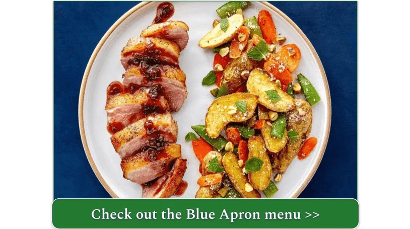 Blue Apron's Pan-Seared Duck & Sour Cherry Sauce