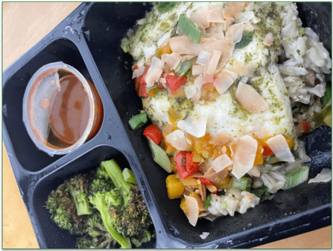 Factor meals include sauces and sides