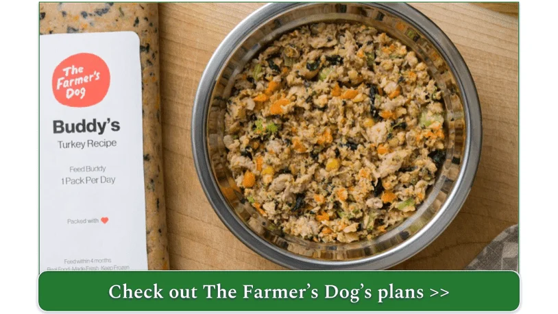 The Farmer's Dog Turkey recipe