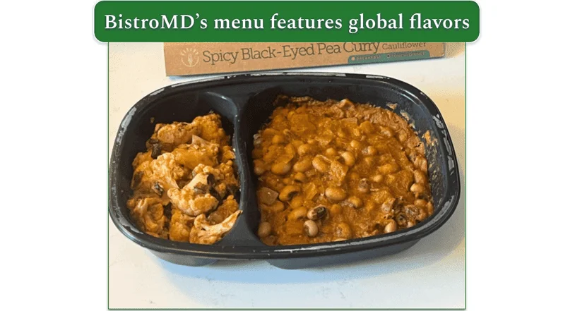 BistroMD’s Spicy Black-Eyed Pea Curry