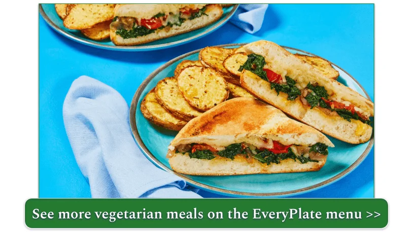 Tomato & Cheesy Kale Melts by EveryPlate