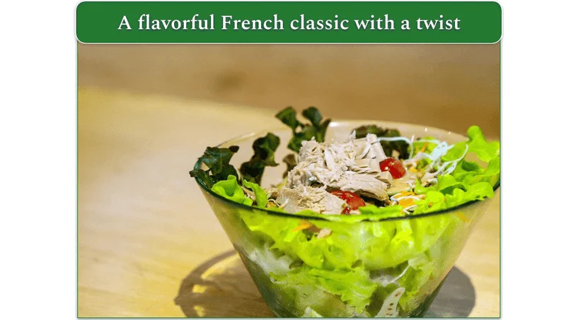 Tuna Nicoise Salad in a bowl