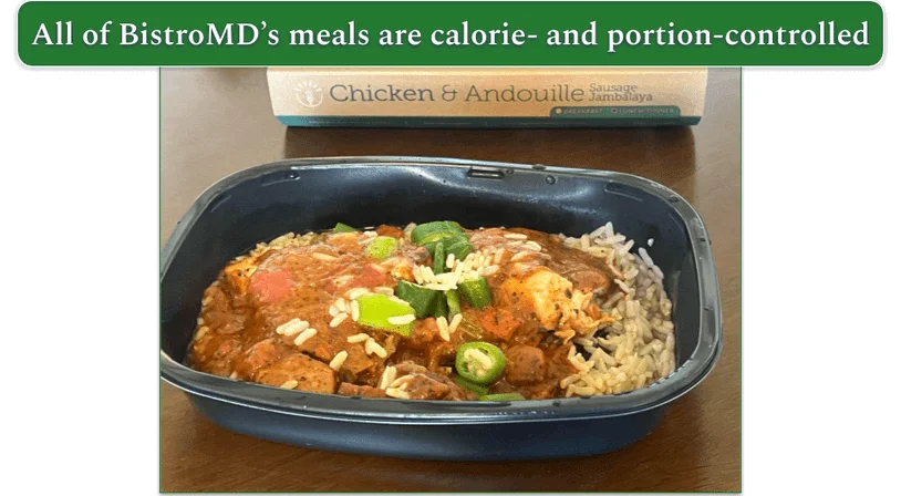 BistroMD’s Chicken and Andouille Sausage Jambalaya