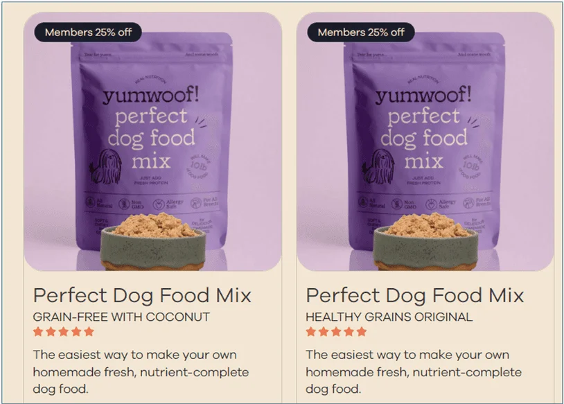 Yumwoof's DIY nutrient mixes