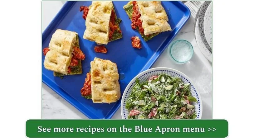 Blue Apron's Italian Chicken Focaccia Sandwiches