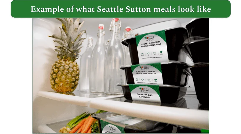 seattle sutton, meal containers