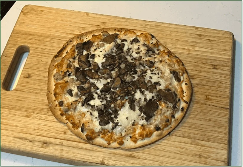 Nutrisystem's Caramelized Onion, Mushroom And Turkey Sausage Pizza