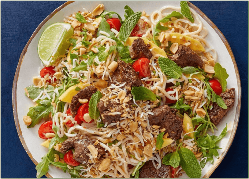Thai-Style Steak & Noodle Salad from Blue Apron