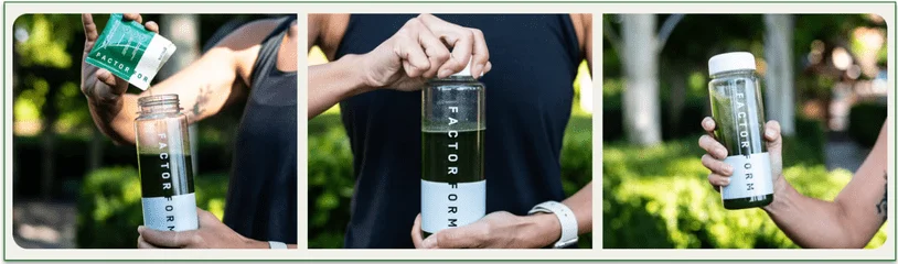 Easy to prepare - just mix and shake with water