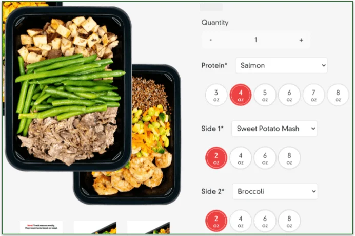 Icon Meals Custom recipe