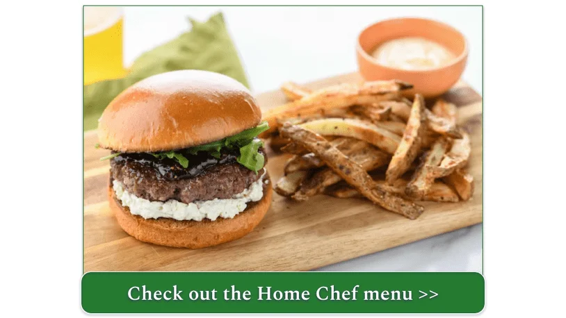 Home Chef's Cullinary Collection meal