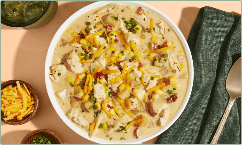 Green Chef's Chicken & Potato Soup