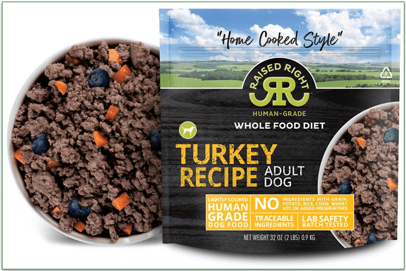 Raised Right's adult Turkey Recipe