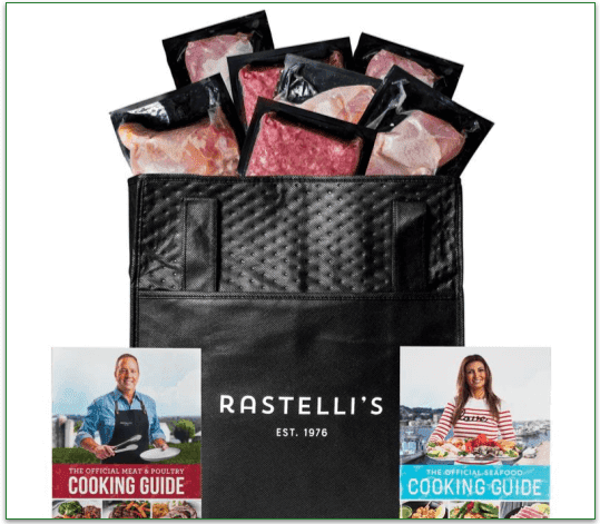 A Rastelli's order shipped in a cool bag