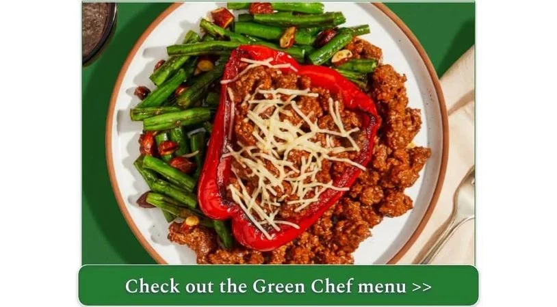 Green Chef's Italian Beef Stuffed Peppers