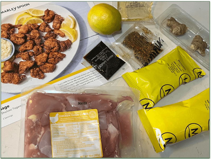 Marley Spoon’s Chicken Karaage