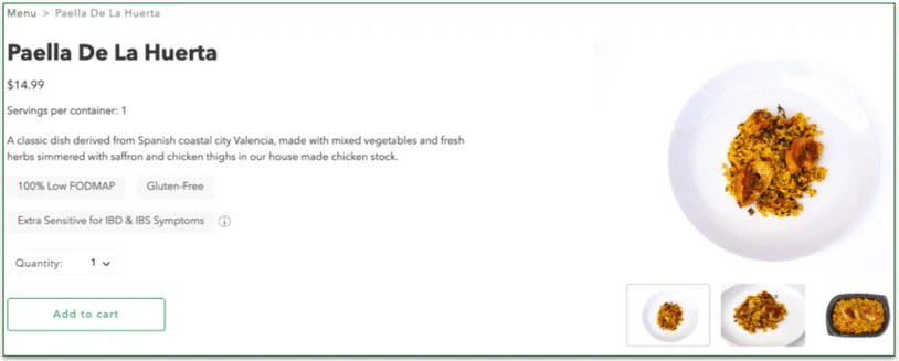 epicured's paella de la huerta